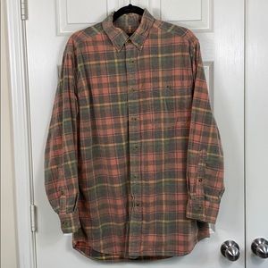 Basic Options Corduroy Long Sleeve Shirt Size Med